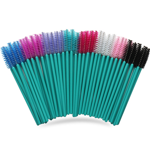 Green Handle Mascara Brushes 50 pcs/Pack